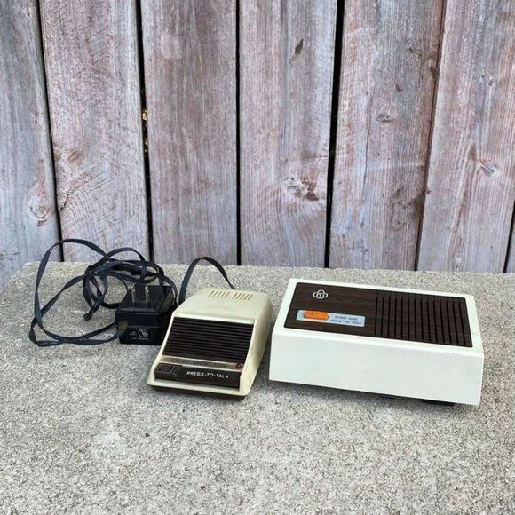 Vintage Echo Wireless Model WS-4 Fanon Courier Push to Talk Communication - Picture 1 of 11